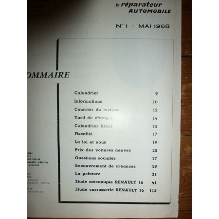 R16 Revue Reparateur Automobile