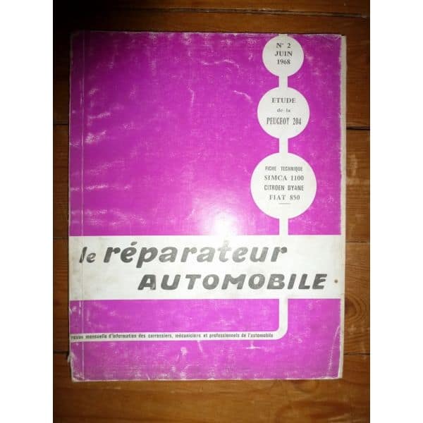 204 Revue Reparateur Automobile