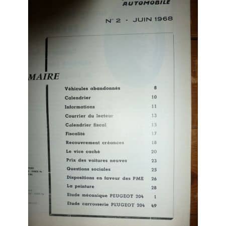 204 Revue Reparateur Automobile