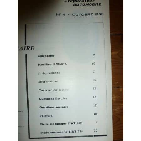 850 Revue Reparateur Automobile