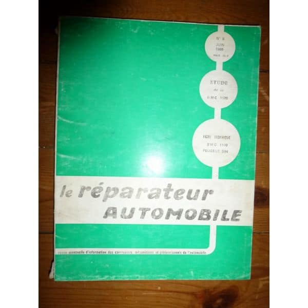 BMC 1100 Revue Reparateur Automobile