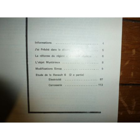 R6 part 2 Revue Reparateur Automobile