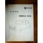 Simca 1000 Revue Reparateur Automobile