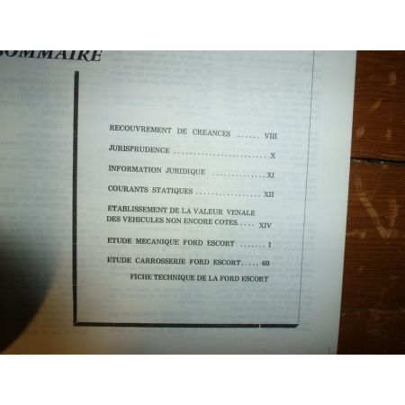 Escort Revue Reparateur Automobile