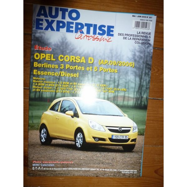 Corsa D 06- Revue Auto Expertise Opel