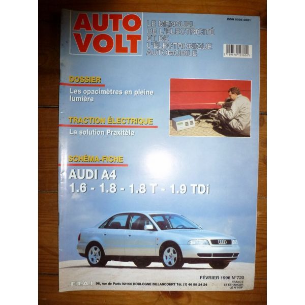 A4 Revue Technique Electronic Auto Volt Audi