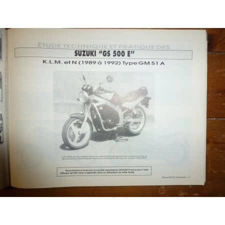 GS500E XV535 Revue Technique moto Suzuki Yamaha