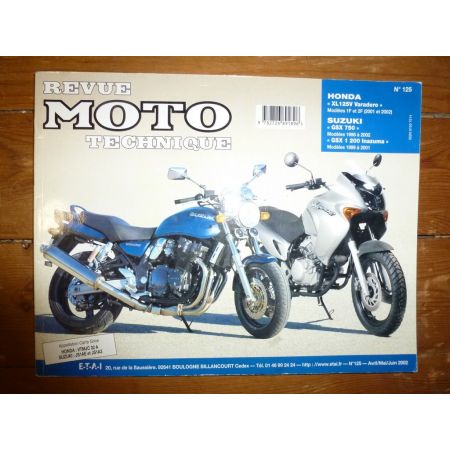 Varadero GSX740 1200 Revue Technique moto Honda Suzuki