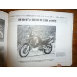 DR750 800 CBR600F Revue Technique moto Honda Suzuki