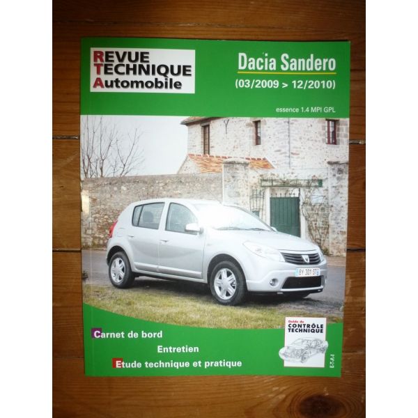 Sandero 09-10 Revue Technique Dacia