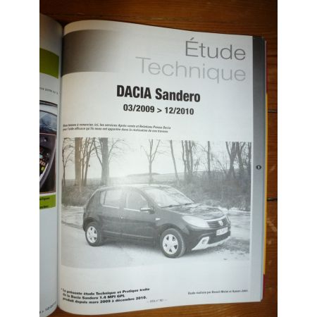 Sandero 09-10 Revue Technique Dacia