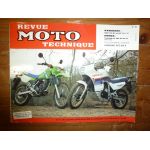 transalp KMX125 Revue Technique moto Honda Kawasaki