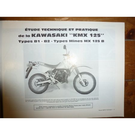 transalp KMX125 Revue Technique moto Honda Kawasaki