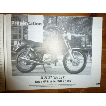 GN125 TDM850 Revue Technique moto Suzuki Yamaha