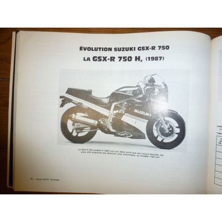 GSX R 750 85-87 Revue Technique moto Suzuki