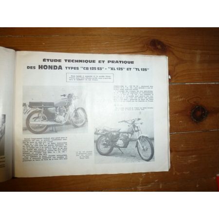 CB125 DT125 Revue Technique moto Honda Yamaha