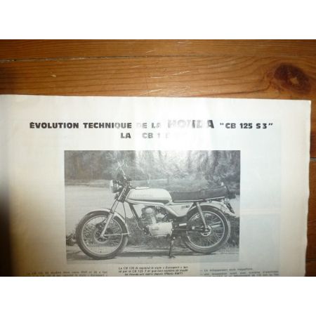 CB125 DT125 Revue Technique moto Honda Yamaha