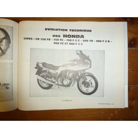 CB750 CB900 Revue Technique moto Honda