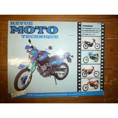 XT 400 550 600 Revue Technique moto Yamaha