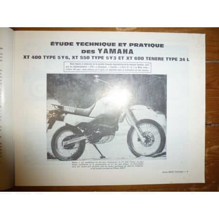 XT 400 550 600 Revue Technique moto Yamaha