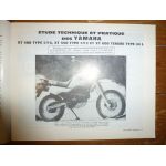 XT 400 550 600 Revue Technique moto Yamaha