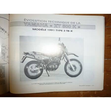 XT 400 550 600 Revue Technique moto Yamaha