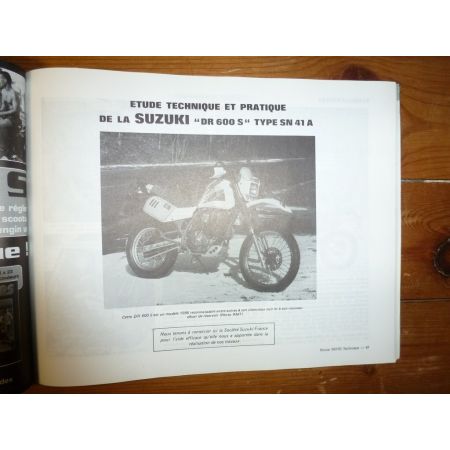 CM125 DR600 Revue Technique moto Honda Suzuki