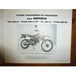 XLR250 350 XT350 TT350 Revue Technique moto Honda Yamaha