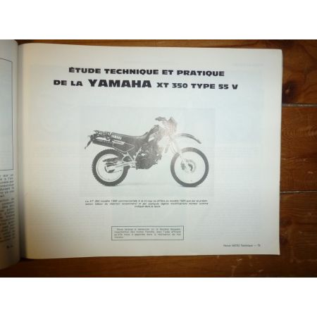 XLR250 350 XT350 TT350 Revue Technique moto Honda Yamaha