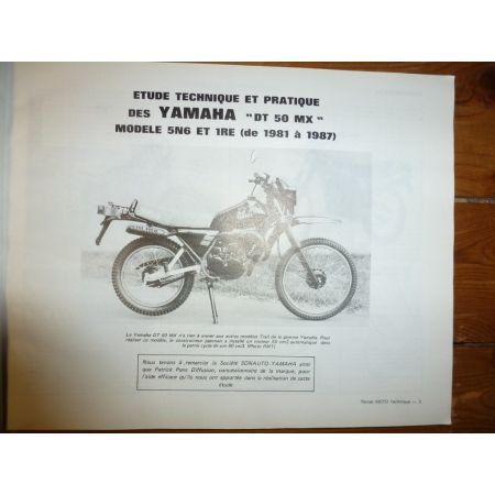 MTX50 DTMX50 XL1000 Revue Technique moto Harley Davidson Honda Yamaha