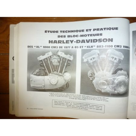 MTX50 DTMX50 XL1000 Revue Technique moto Harley Davidson Honda Yamaha