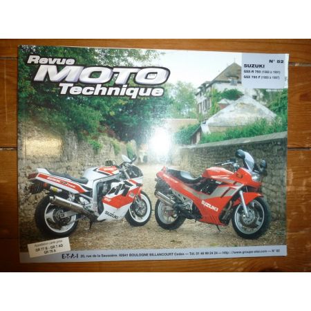 GSX750 R/F Revue Technique moto Suzuki
