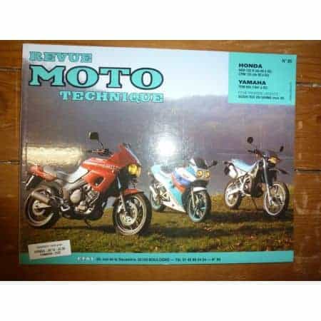 NSR CRM 125 TDM850 Revue Technique moto Honda Yamaha