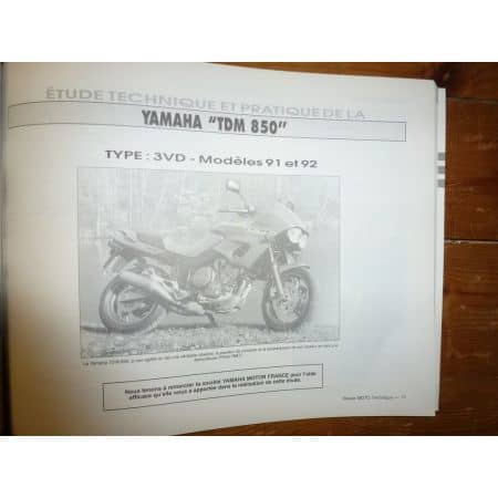 NSR CRM 125 TDM850 Revue Technique moto Honda Yamaha