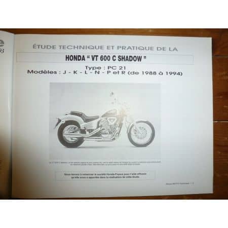 750 900 Shadow Revue Technique moto Honda Triumph