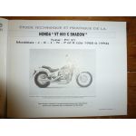 750 900 Shadow Revue Technique moto Honda Triumph