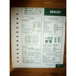 M635-40A et C Fiche Technique Berliet