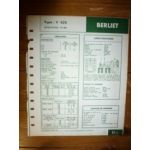V825 Fiche Technique Berliet