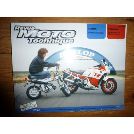 DAX ST70 FZ750 Revue Technique moto Honda Yamaha