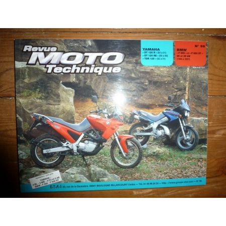 DT125 F650 Revue Technique moto Bmw Yamaha