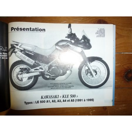 VX800 KLE500 Revue Technique moto Kawasaki Suzuki