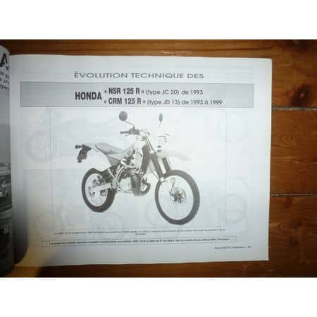 NSR CRM 125 TDM850 Revue Technique moto Honda Yamaha