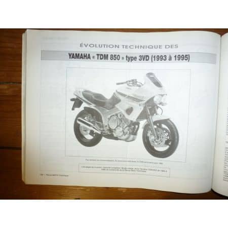 NSR CRM 125 TDM850 Revue Technique moto Honda Yamaha