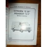 C25 J5 ess Revue Technique Citroen Peugeot