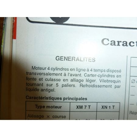 C25 J5 ess Revue Technique Citroen Peugeot