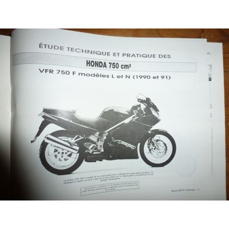 DR650 VFR750F Revue Technique moto Honda Suzuki