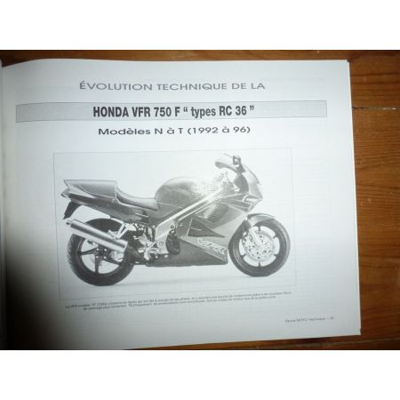 DR650 VFR750F Revue Technique moto Honda Suzuki