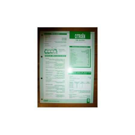 DV6TED4 Fiche Technique Citroen