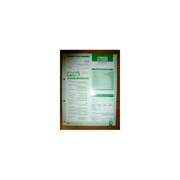 DV6TED4 Fiche Technique Citroen