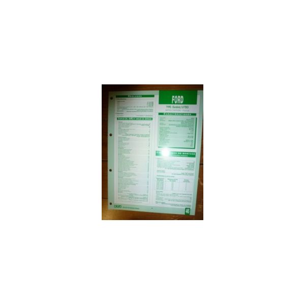 Dura Torq 1.8l TDCi Fiche Technique Ford